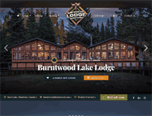 Tablet Screenshot of burntwood.com